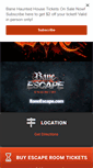 Mobile Screenshot of banehauntedhouse.com